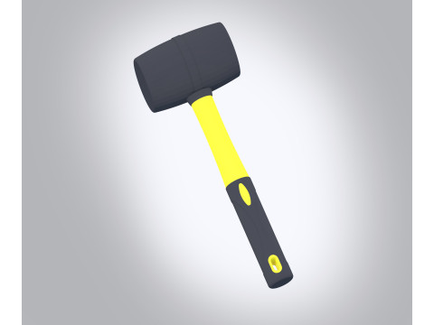 Rubber Mallet Modello 3D