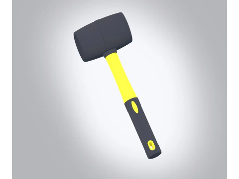 Rubber Mallet 3D Model