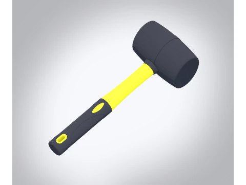 Rubber Mallet 3D Model