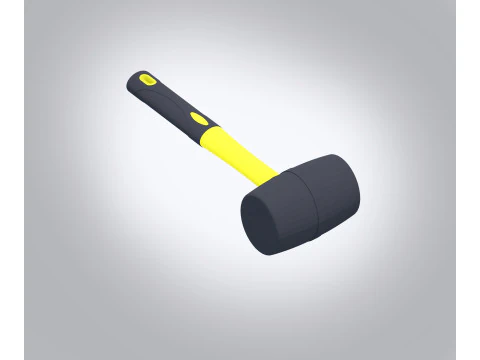 Rubber Mallet 3D Model