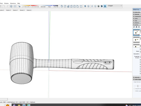 Rubber Mallet Modello 3D