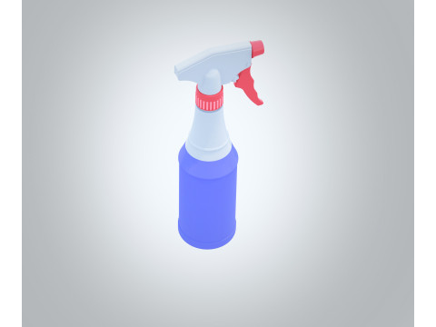 Spray Bottle 3D Model