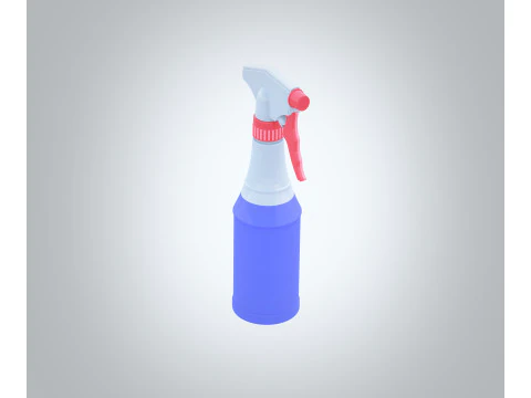 Spray Bottle 3D Model
