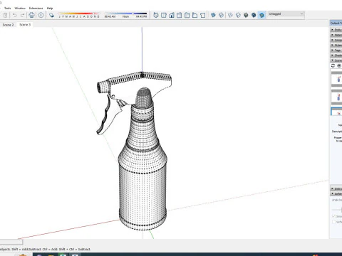 Spray Bottle 3D Model