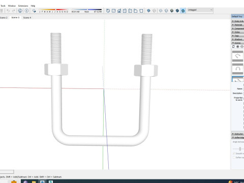 Ubolt 3D Модель