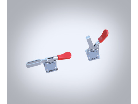 UP 201B Latch 3Dモデル