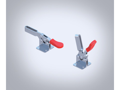 UP 201B Latch 3D Model