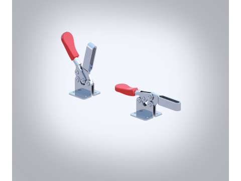 UP 201B Latch 3D Model