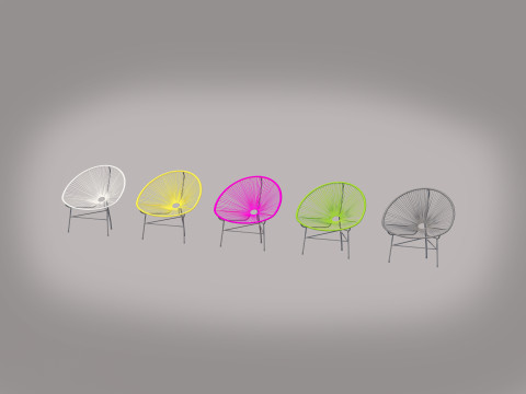 Acapulco Chair 3D Model