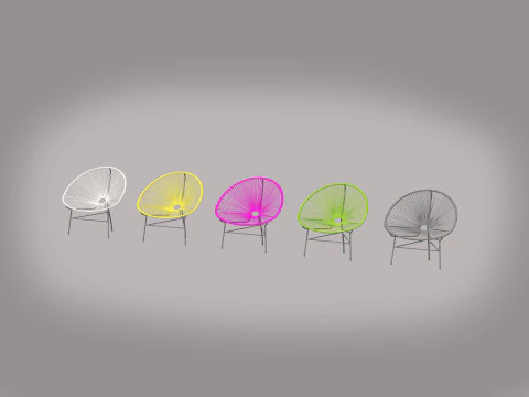 Acapulco Chair 3D Model