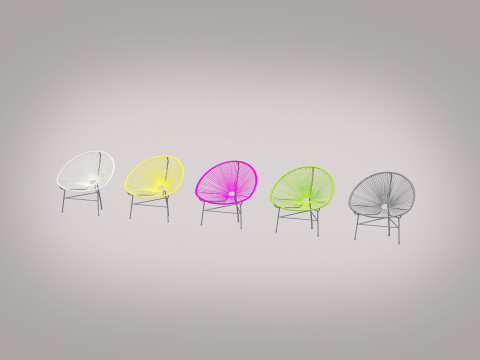 Acapulco Chair 3D Model