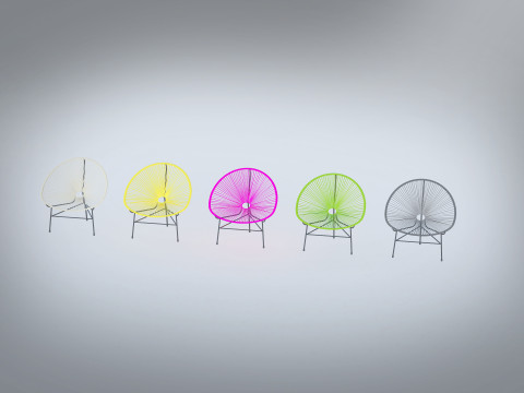 Acapulco Chair 3D Model