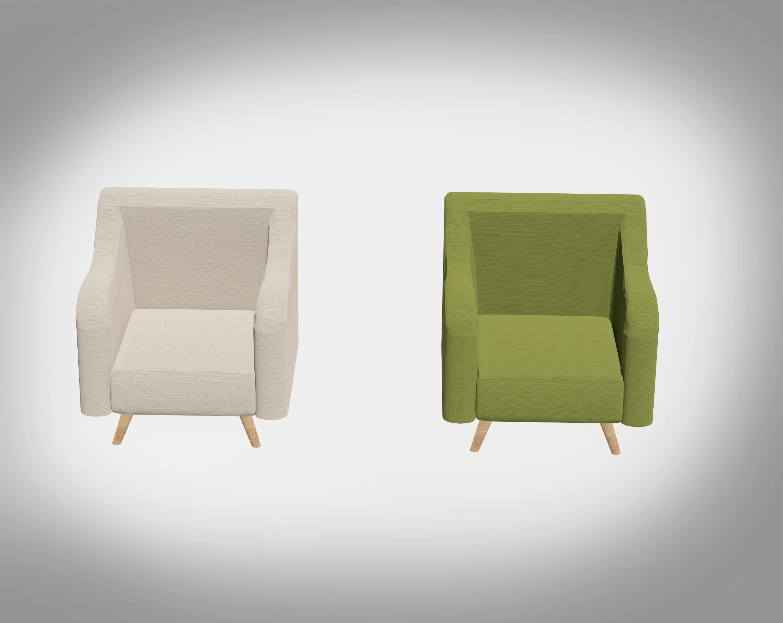 Betty Sofa 3D Model .c4d .max .obj .3ds .fbx .stl .blend 