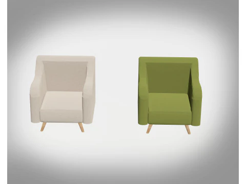 贝蒂沙发 3D 模型