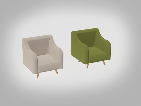 Betty Sofa 3D Модель