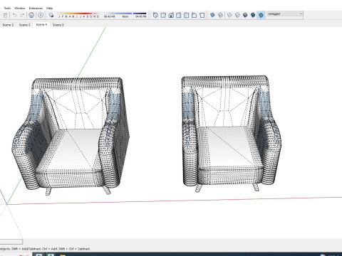 Betty Sofa 3D Модель