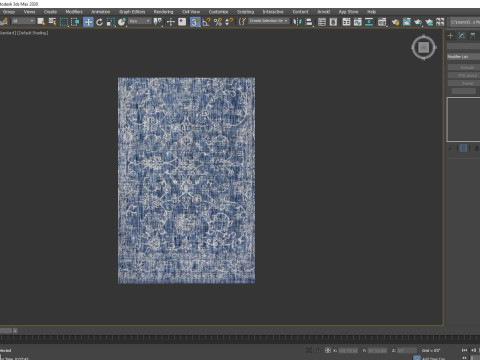 Bohemian Rug Model 3D