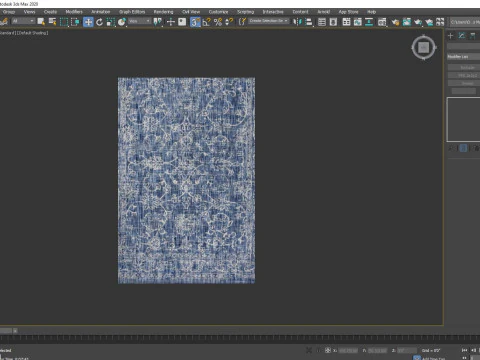 Bohemian Rug 3D Model