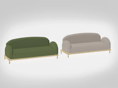 Charlotte Sofa 3D Model