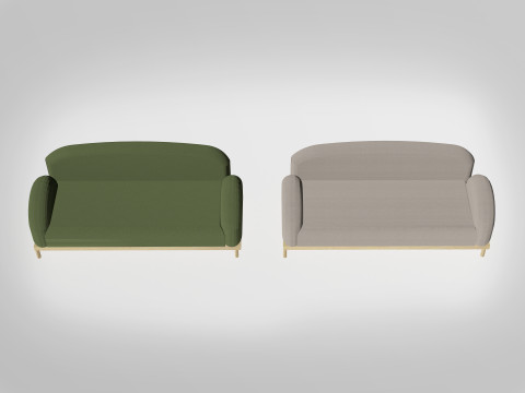 Charlotte Sofa 3D 모델