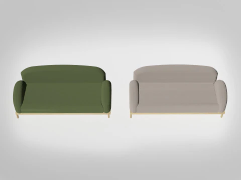 Charlotte Sofa 3D Model