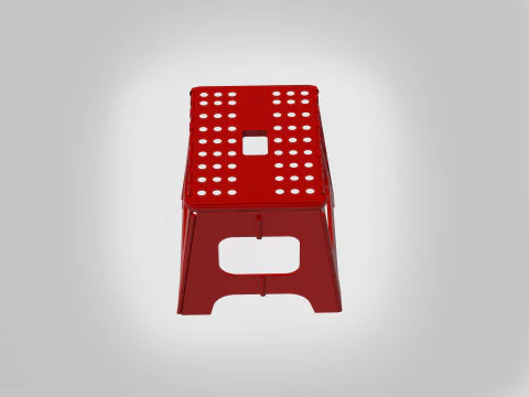 Circus Bench 3D Model
