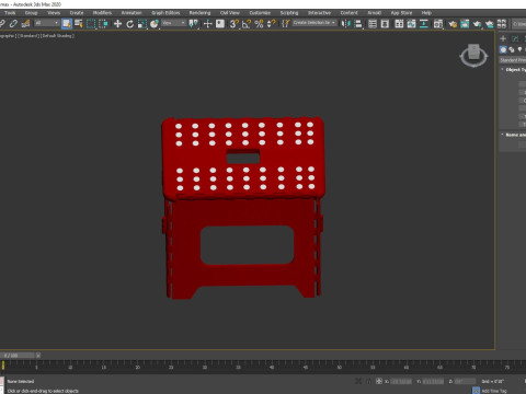 Circus Bench Modello 3D