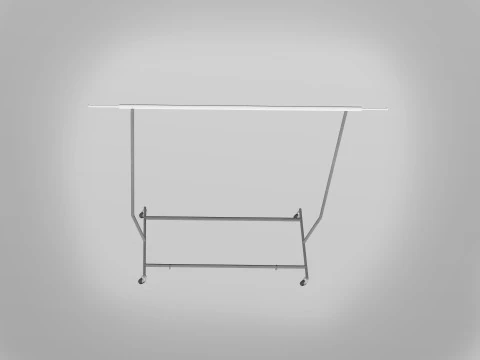 Garderobenst&auml;nder 3D Modell