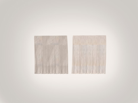 Curtain Voiles - 14 Colors Modello 3D