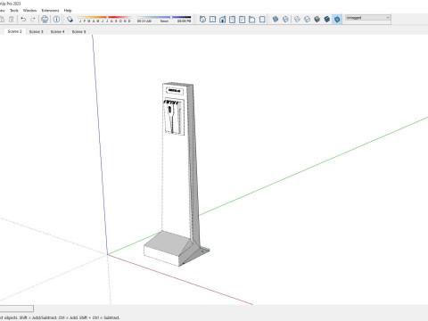 Disinfection Station Modèle 3D