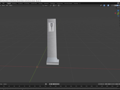 Disinfection Station Modèle 3D