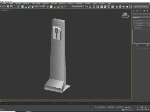 Disinfection Station Modèle 3D