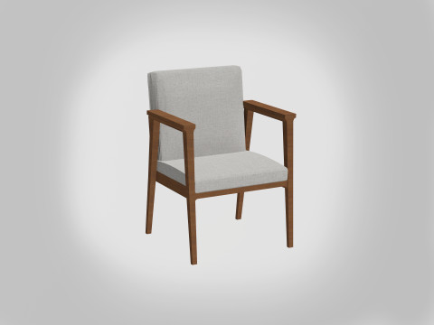 Draper Chair -Sofa 3D Model