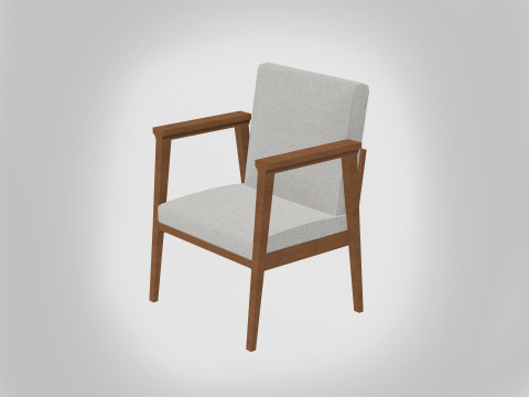 Draper Chair -Sofa 3D Model