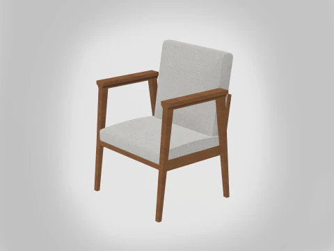 Draper Chair -Sofa 3D Model