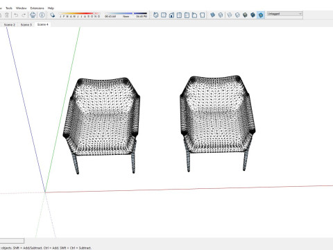 Hepburn Chair -Sofa 3D 模型
