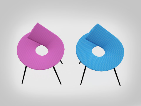 Monroe Chair 3D Model