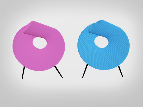 Monroe Chair 3D Model