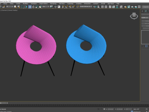 Monroe Chair 3D Model