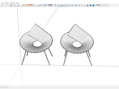 Monroe Chair 3D Model