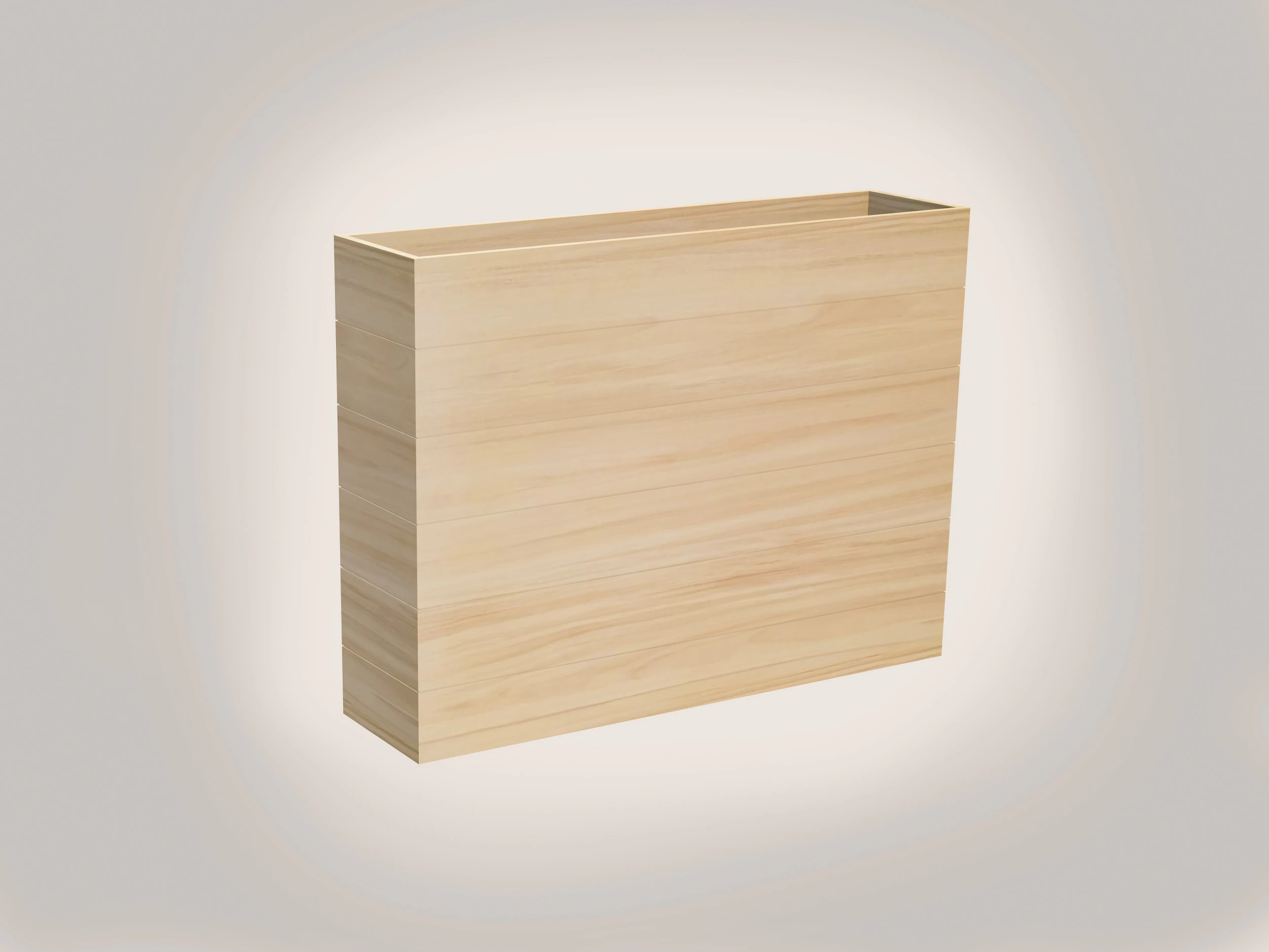 Plant Cover Box 3D Model .c4d .max .obj .3ds .fbx .stl .blend