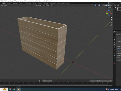 Plant Cover Box 3D Model