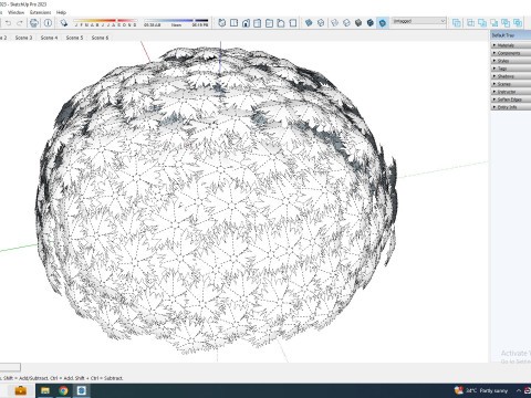 Artemesia schmidtiana - Silvermound Model 3D