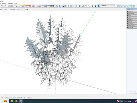 Aruncus-goatsbeard Modèle 3D