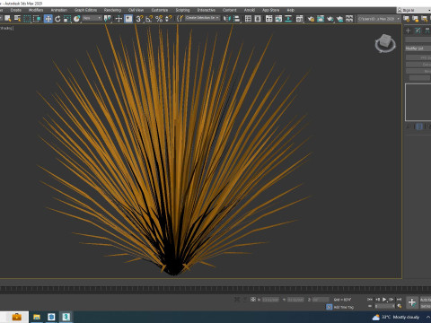 Carex buchananii - Leatherleaf Sedge Modello 3D