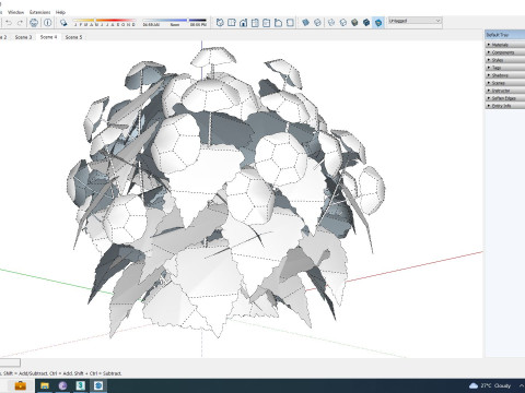 Begonia -Red Modelo 3D