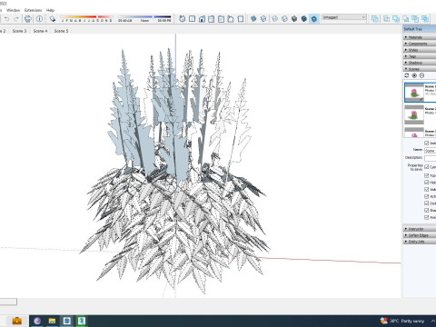 Astilbe jap -Koblenz 3D Model
