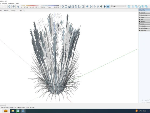 Calamagrostis-reed grass 3D Model