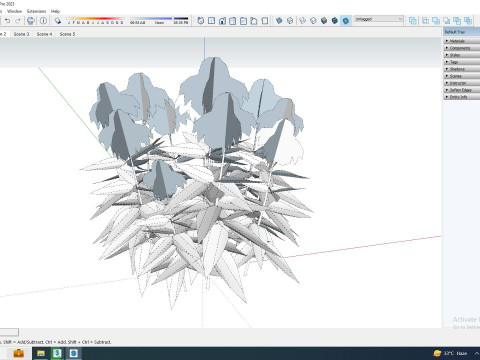 Echinacea Julia - Coneflower 3D मॉडल