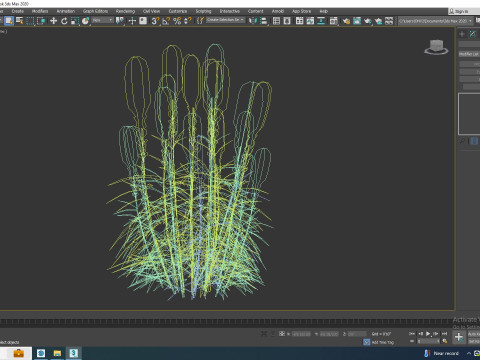 Liatris - purple gayfeather 3D Model